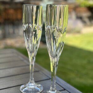 Pair of Lenox Embrace Toasting Flutes
